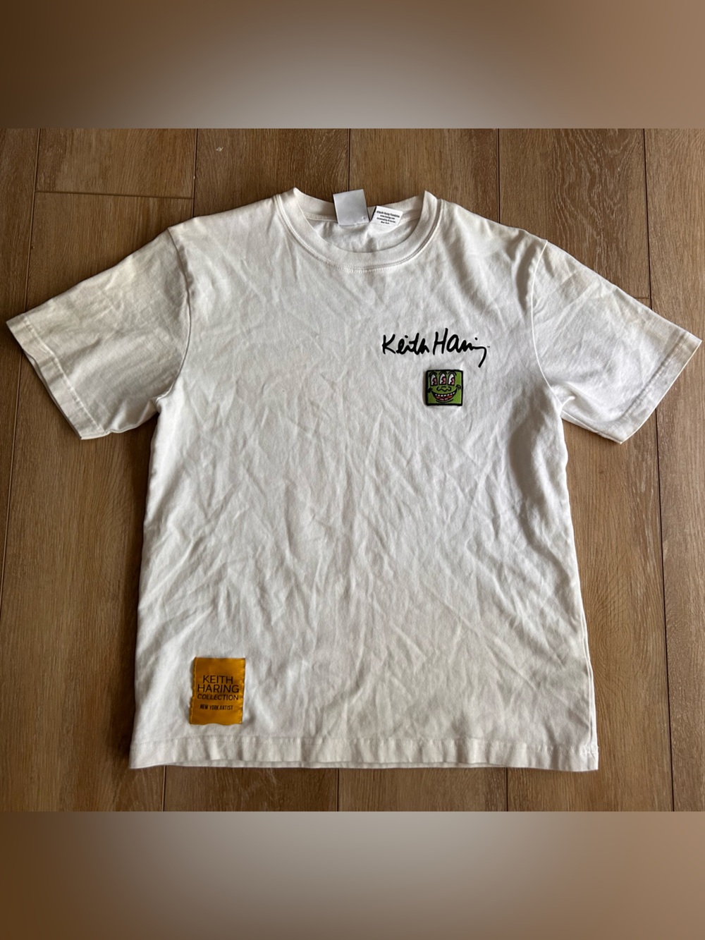 Zara x Keith Haring White Graphic T-Shirt